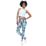 Cannabis Print Leggings High Waist