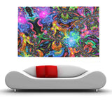 Psychedelic - 3D Kaleidoscope Silk Poster