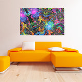 Psychedelic - 3D Kaleidoscope Silk Poster