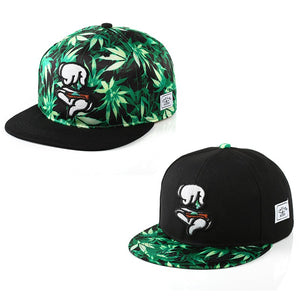 Fingers Rollin Cannabis Snapback Flat Bill Hat