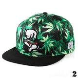 Fingers Rollin Cannabis Snapback Flat Bill Hat