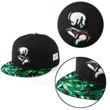 Fingers Rollin Cannabis Snapback Flat Bill Hat