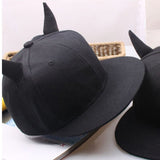 Devil Horns - Flat Bill Snapback Hat