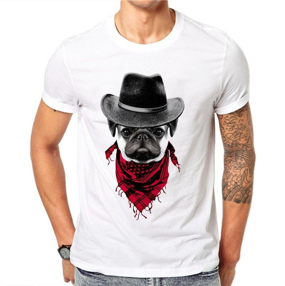 Cool Tees - French Bulldog Cowboy