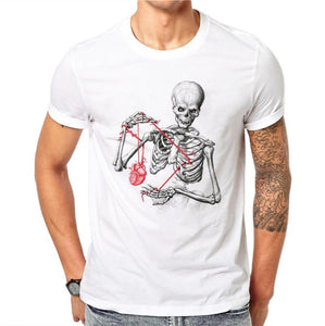 Cool Tees - Skeleton Heart On A String