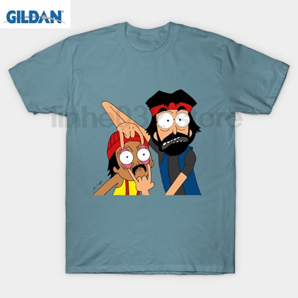 Rick and Morty / Cheech & Chong Mashup T-Shirt