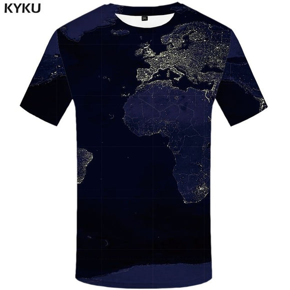 Cool Tees - Dark Map T-shirt